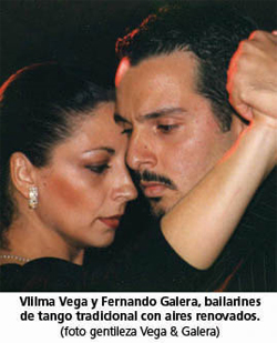 Vilma Vega y Fernando Galera